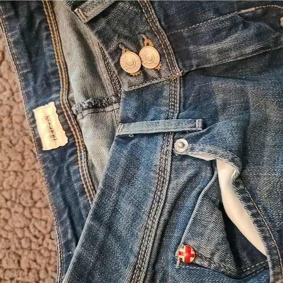 Hudson | Collin Crop Super Vixen Skinny Jean's Sz 24 - Picture 6 of 6